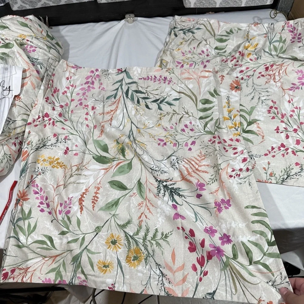 NIB $455 Sky [‎ 5 Piece Set ] Sky Autumn Posies Duvet Cover Set + Shams